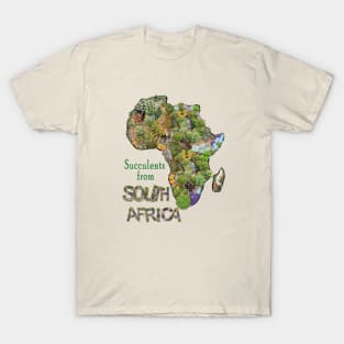 Succulents from South Africa T-Shirt